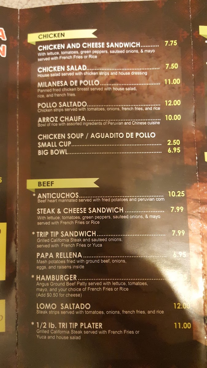 Su Pollo Menu - Image 5
